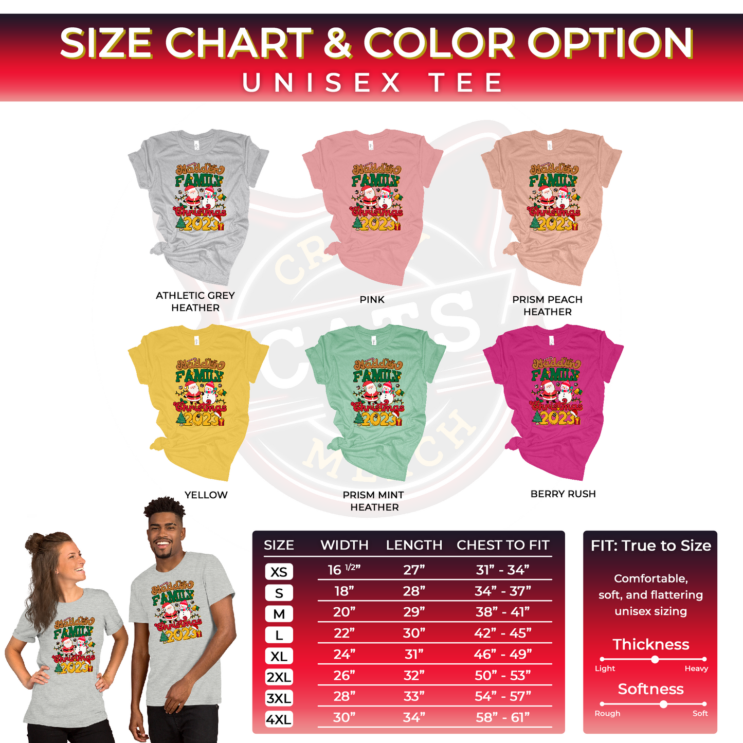 Madden Family Christmas 2023 Christmastime Unisex Light Shirt