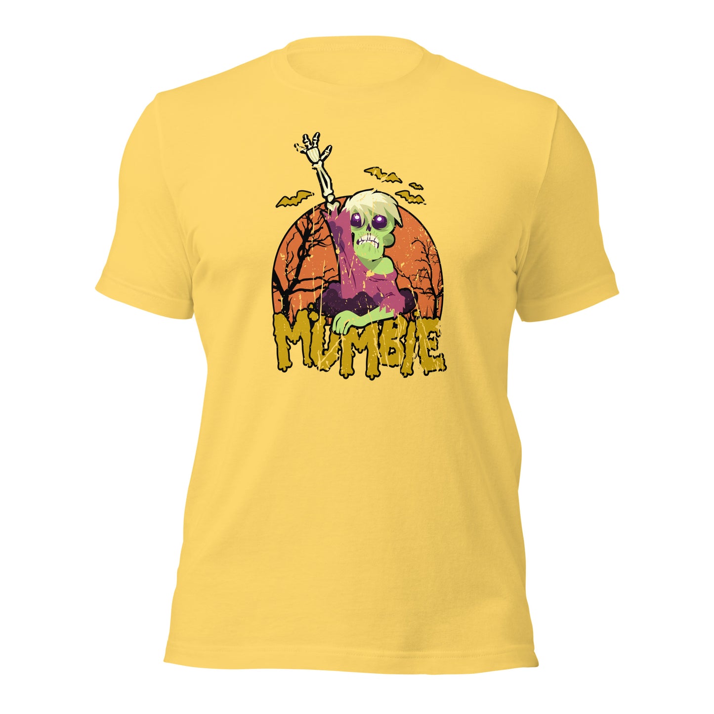 Funny Mommy Halloween Gift Mumbie Unisex Light T-Shirt