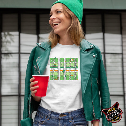 St. Patty Day Erin Go Bragh Ireland Forever Unisex Light Shirt