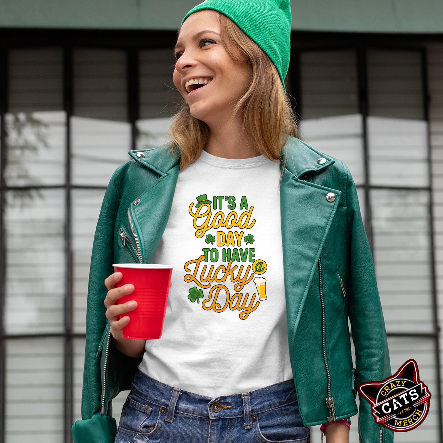 It's A Good Day To Have A Lucky Day St. Patricks Day Shamrock Light Shirt