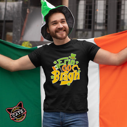 St. Patricks Day Erin Go Bragh Shenanigans Unisex Dark Shirt