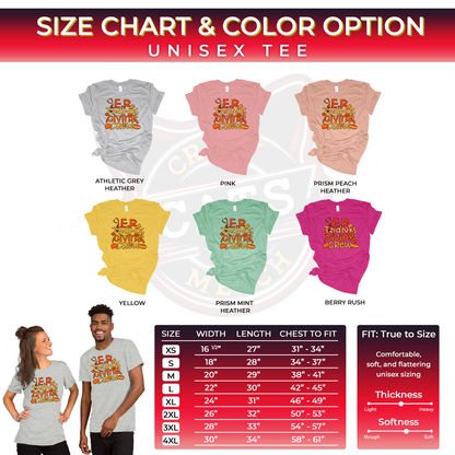 E.R Thankgiving Crew Gratitude Frontliners Unisex Light Shirt