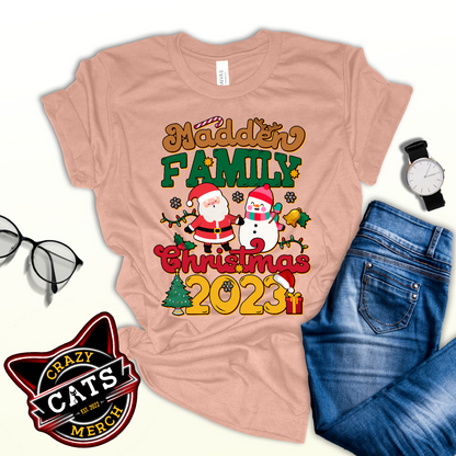 Madden Family Christmas 2023 Christmastime Unisex Light Shirt