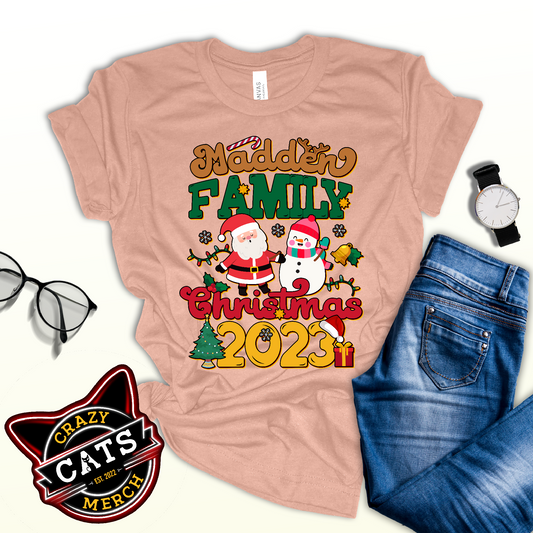 Madden Family Christmas 2023 Christmastime Unisex Light Shirt