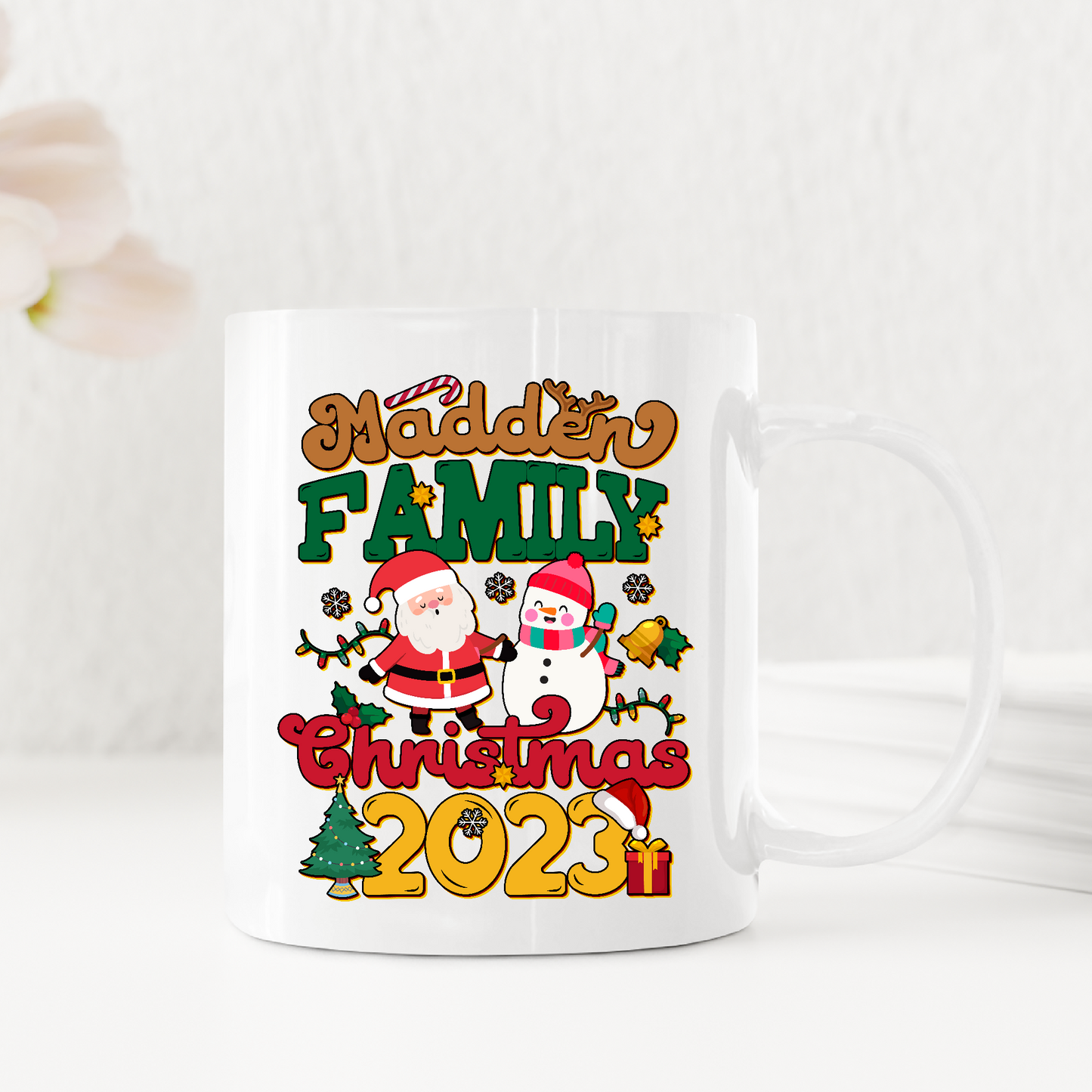 Madden Family Christmas 2023 Christmastime Mugs