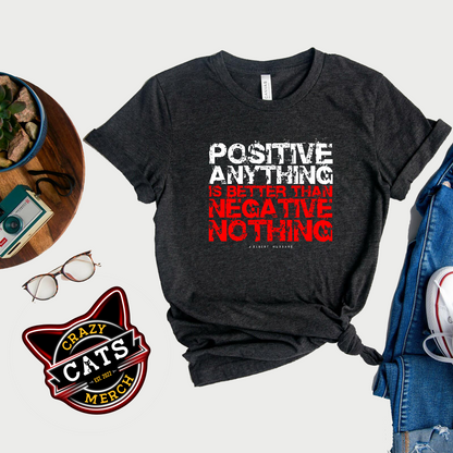 Elbert Hubbard Positive Mindset Unisex Dark Shirt