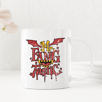 Dad's Halloween Mr. Fang Tastic Dracula mug