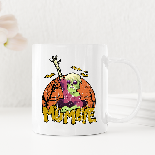 Funny Mommy Halloween Gift Mombie mug