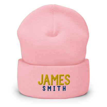 James Smith Customized Name Holiday Beanies Cap