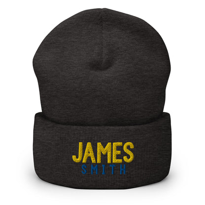 James Smith Customized Name Holiday Beanies Cap