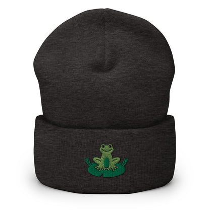 Frog Beanies Frog Lover Gifts Knit Hat