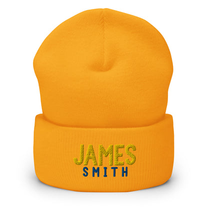 James Smith Customized Name Holiday Beanies Cap