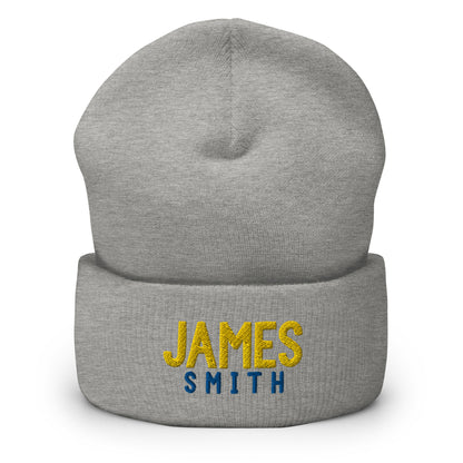 James Smith Customized Name Holiday Beanies Cap