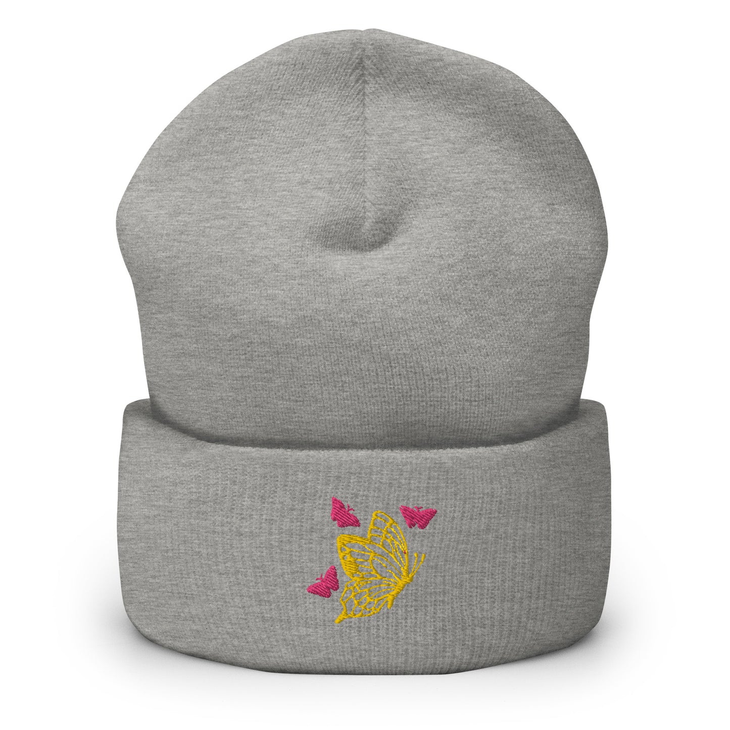 Butterfly Lover Embroidered Knit Hat Beanies