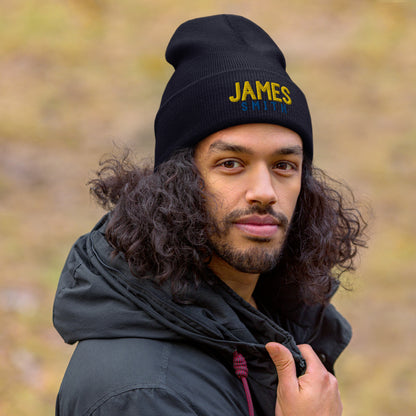 James Smith Customized Name Holiday Beanies Cap