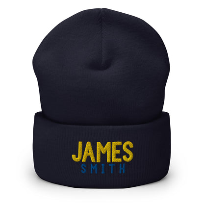 James Smith Customized Name Holiday Beanies Cap