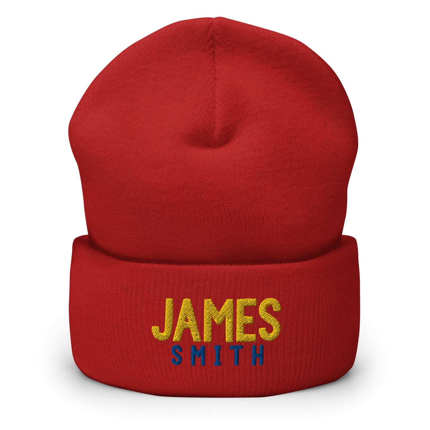 James Smith Customized Name Holiday Beanies Cap