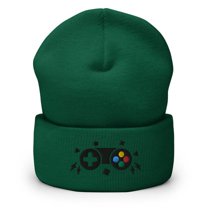 Gamer Remote Control Embroidered Knitted Beanies