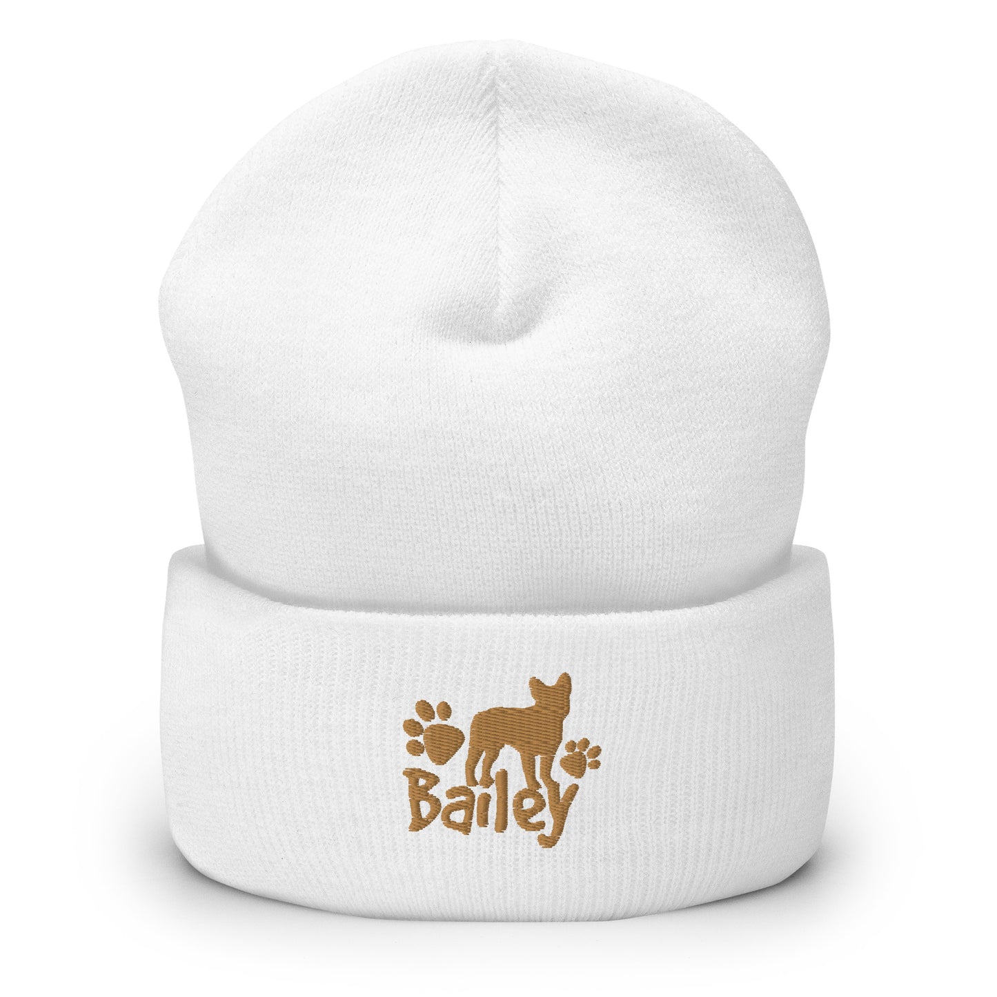 Bailey Cap Animal Lover Hat Gift For Fur Parents Cuffed Beanies