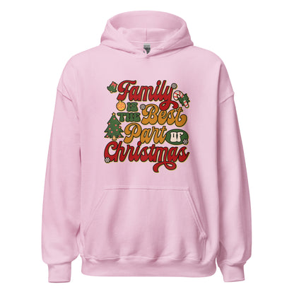 Family Is The Best Part Of Christmas Family Outfit Light Hoodie