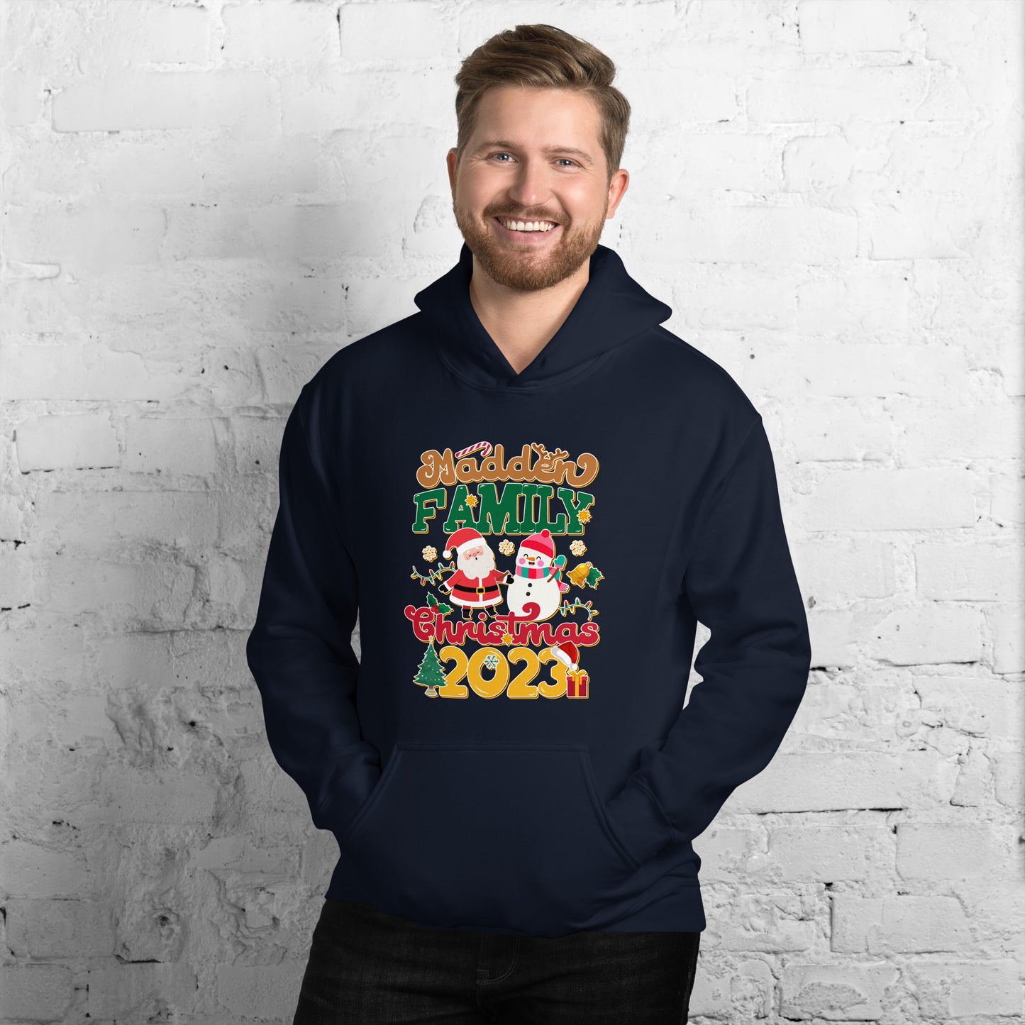 Madden Family Christmas 2023 Christmastime Unisex Dark Hoodie