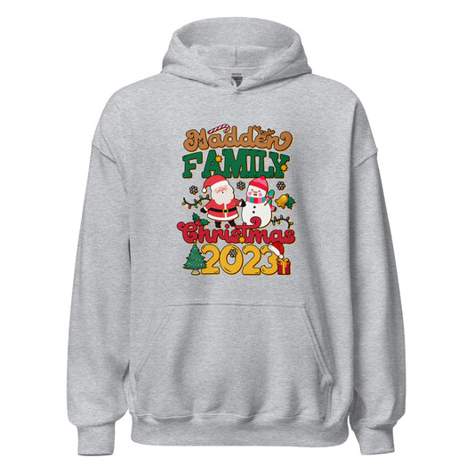 Madden Family Christmas 2023 Christmastime Unisex Light Hoodie