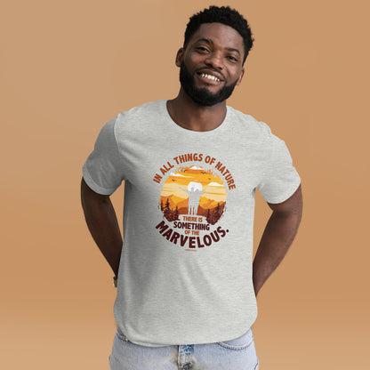 In All Things Of Nature There Is Something Unisex Light Shirt