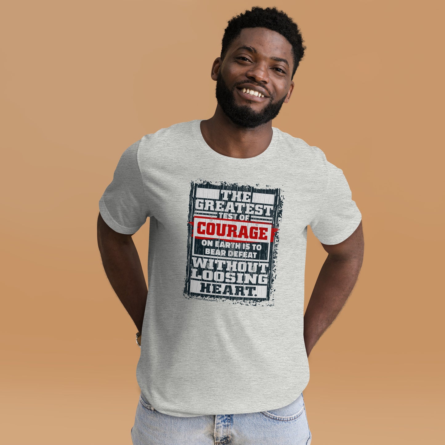 Robert Ingersoll The Greatest Test Of Courage Unisex Light Shirt