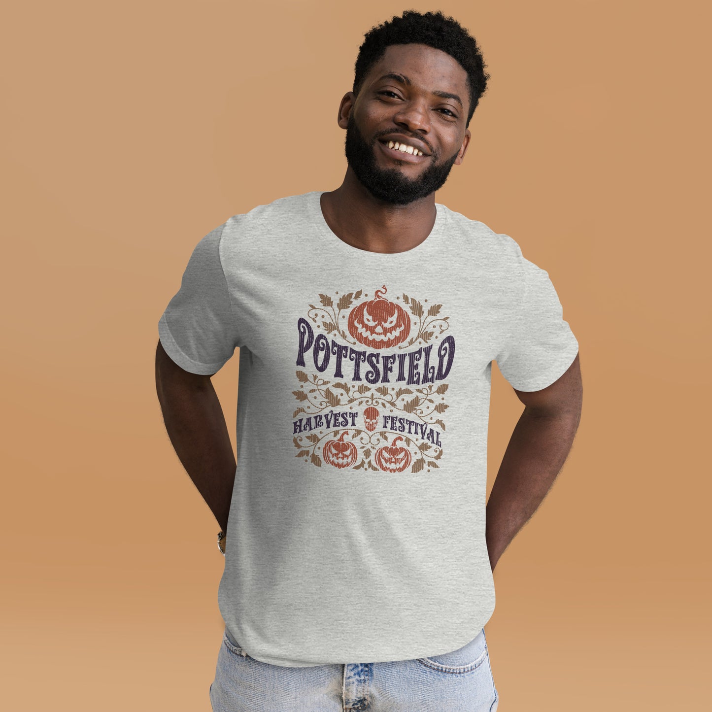 Pottsfield Harvest Festival Pumpkin Season Unisex Light Shirt