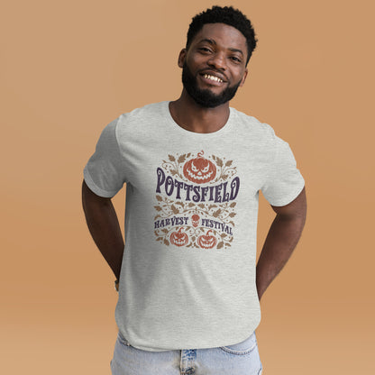 Pottsfield Harvest Festival Pumpkin Season Unisex Light Shirt