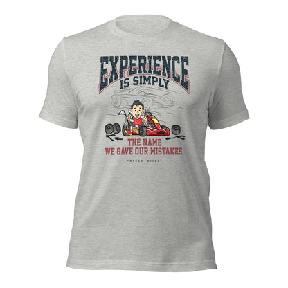 Mechanic Tee Experience Is Simply The Name We Gave Our Mistakes Unisex Light Shirt