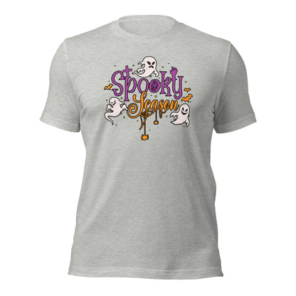 Spooky Season Happy Ghoulish Spooky Vibes Unisex Light Shirt