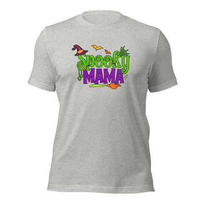 Halloween Spooky Mama Mysterious Mother Haunted Mom Light Tee