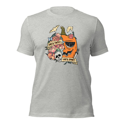 Retro Sorta Sweet Sorta Spooky Halloween Pumpkin Unisex Light Shirt