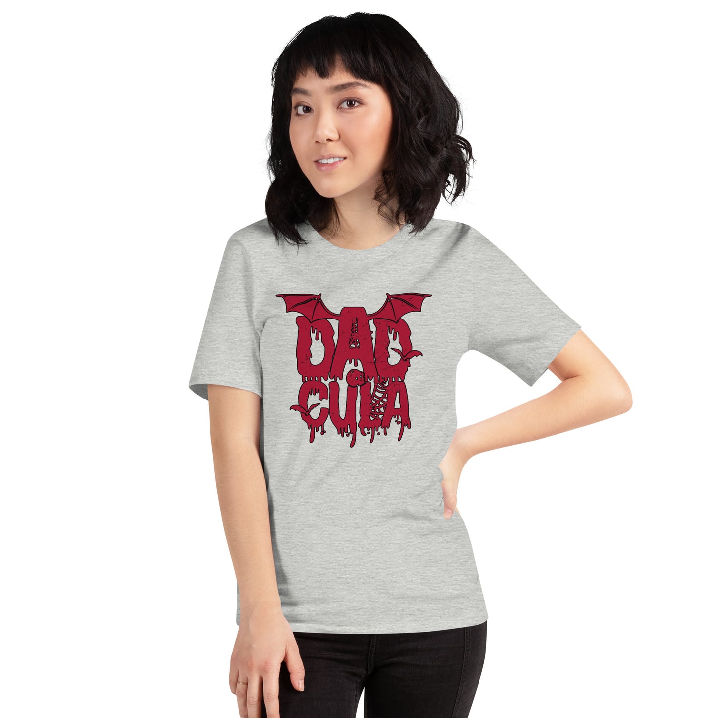 Dadcula Spooky Halloweeen For Dad Light Shirt