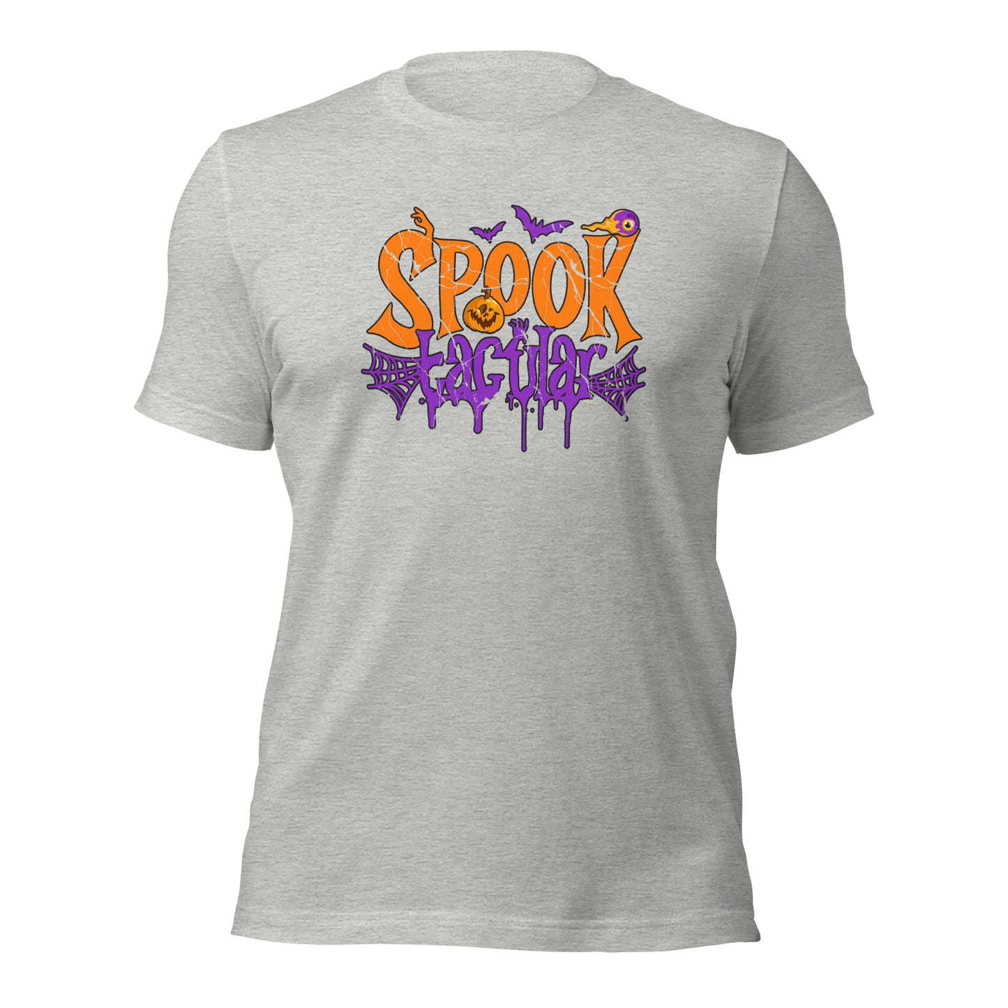 Spooktacular Halloween Spooky Season Unisex Light Tshirt