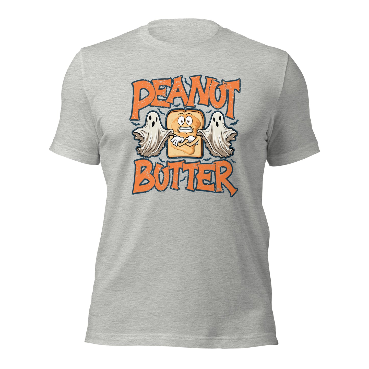 Halloween Peanut Butter Ghost & Butter Spooky Season Unisex Light Tee