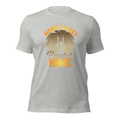 Home Sweet Haunted Home Real Estate Halloween Unisex Light Shirt