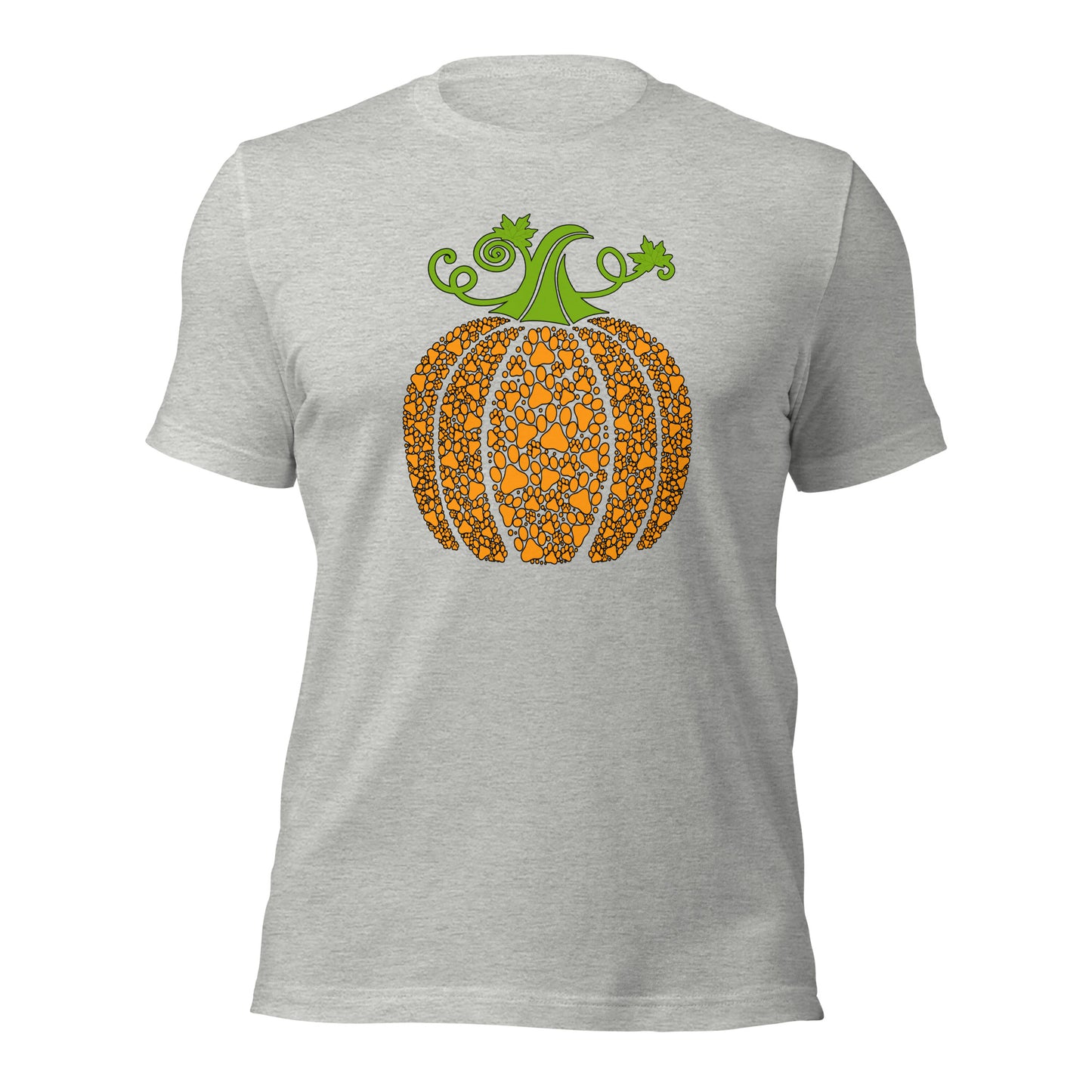 Animal Lover Pawkins Pumpkin Thanksgiving Day Unisex Light Shirt