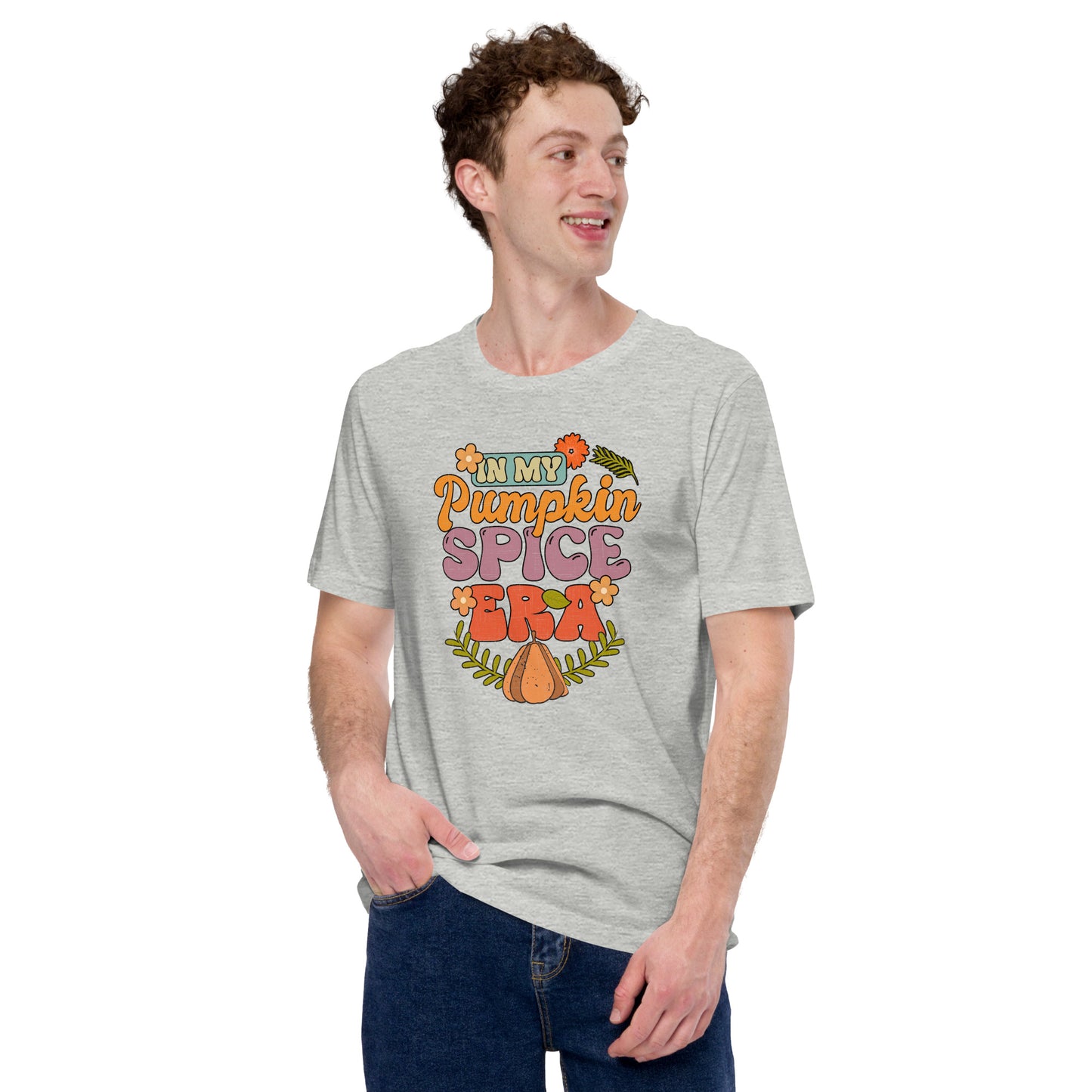 In My Pumpkin Spice Era Thanksgiving Humor Unisex Light Shirt