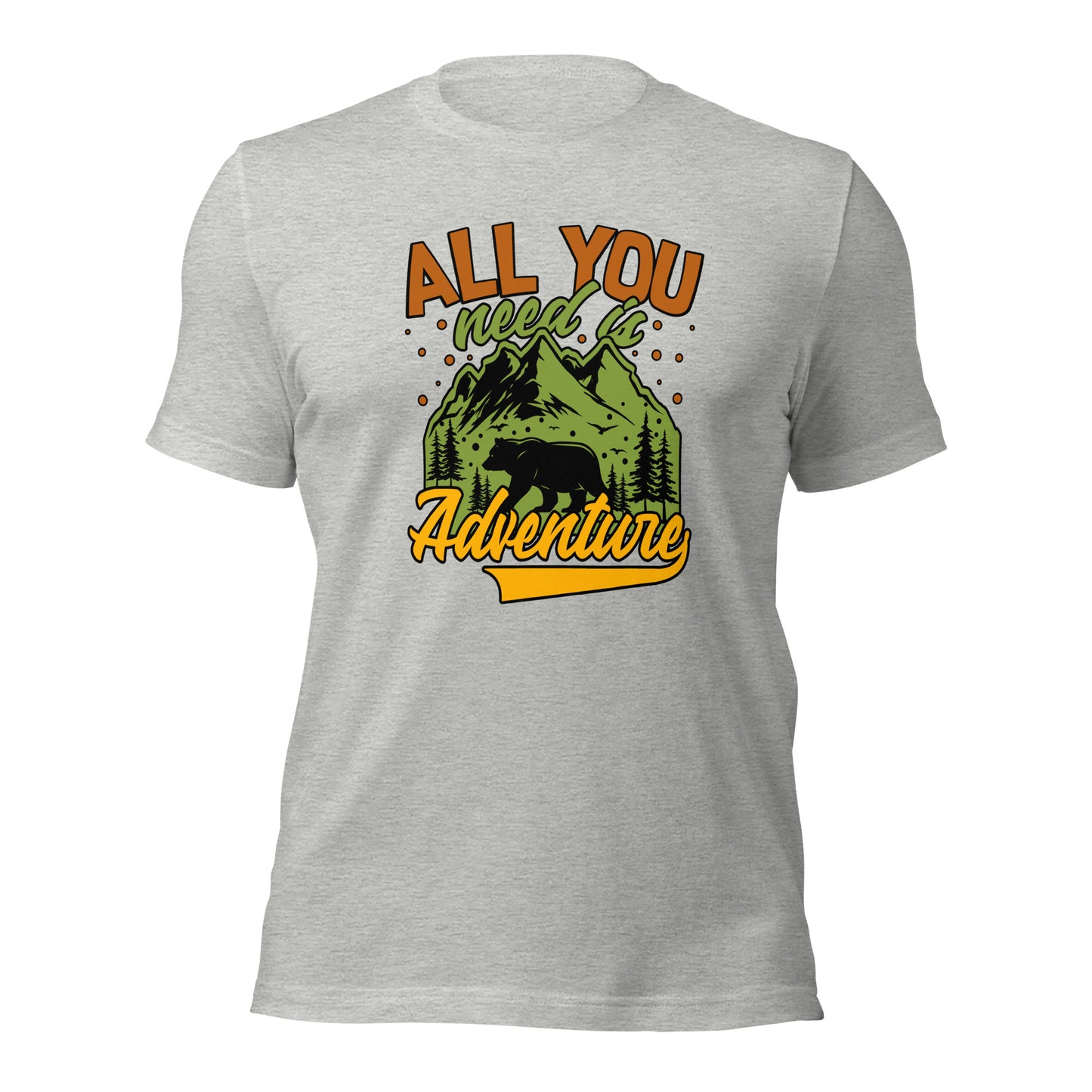 Valentines Day All You Need Is Adventure Unisex Light Shirt