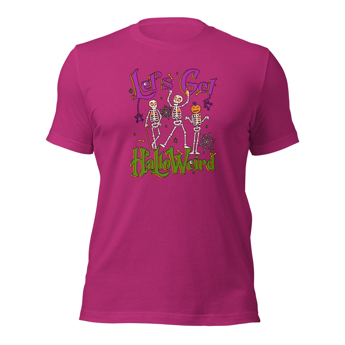 Let's Get HalloWeird Halloween Party Trick or Treat Unisex Light Shirt