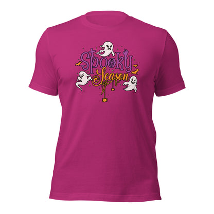 Spooky Season Happy Ghoulish Spooky Vibes Unisex Light Shirt