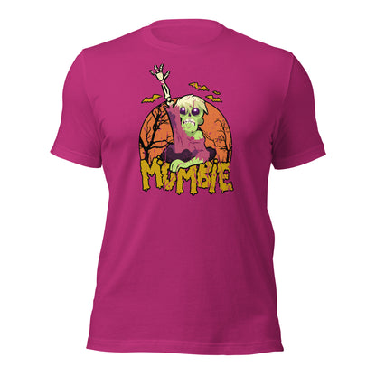 Funny Mommy Halloween Gift Mumbie Unisex Light T-Shirt