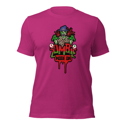 Zombie Mode On Spooky Season Halloween Party Unisex Light Tee