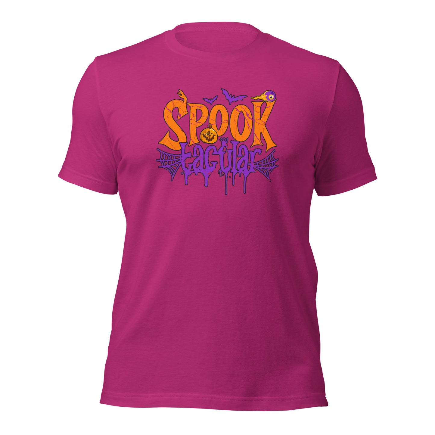 Spooktacular Halloween Spooky Season Unisex Light Tshirt