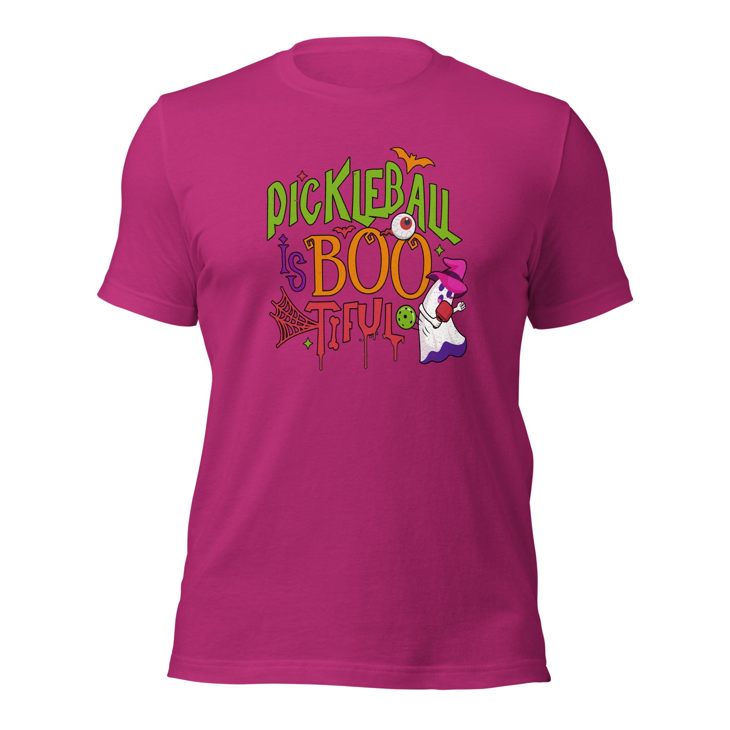 PickleBall Is BooTiful Halloween Coach Unisex Light Tee