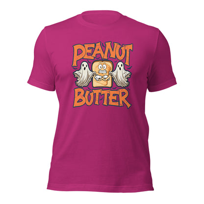 Halloween Peanut Butter Ghost & Butter Spooky Season Unisex Light Tee