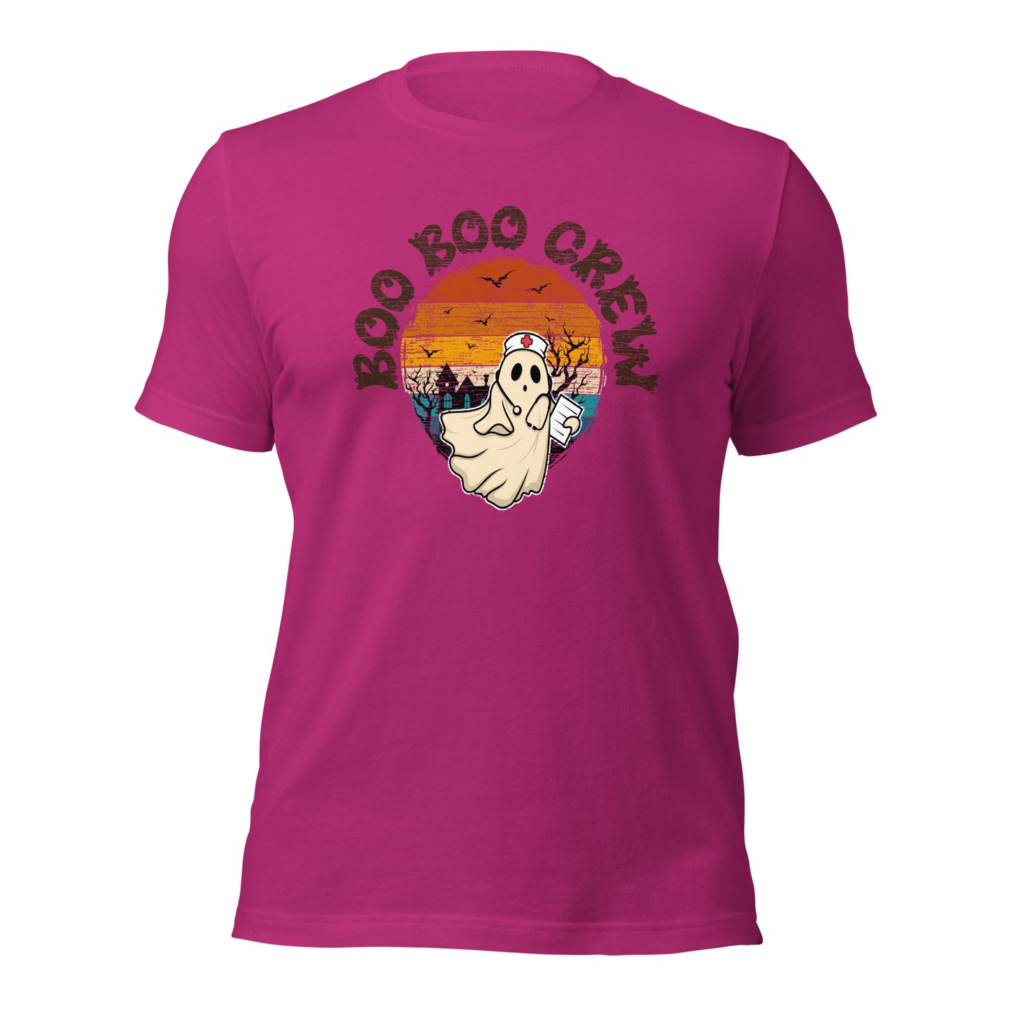 Boo Boo Crew Nurse Doctor Halloween Unisex Light Shirt