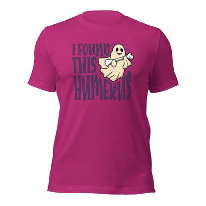 I Found Humerus Nurse Medical Assistant Halloween Light Shirt